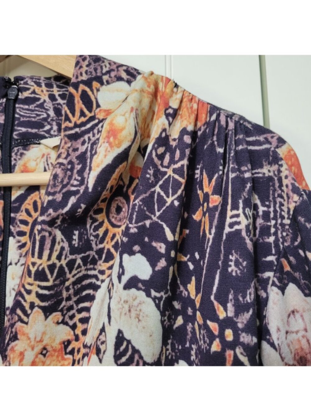 Soft Surroundings Naima Boho Festival Hippie Cottagecore Floral Print Maxi Dress - Picture 4 of 16